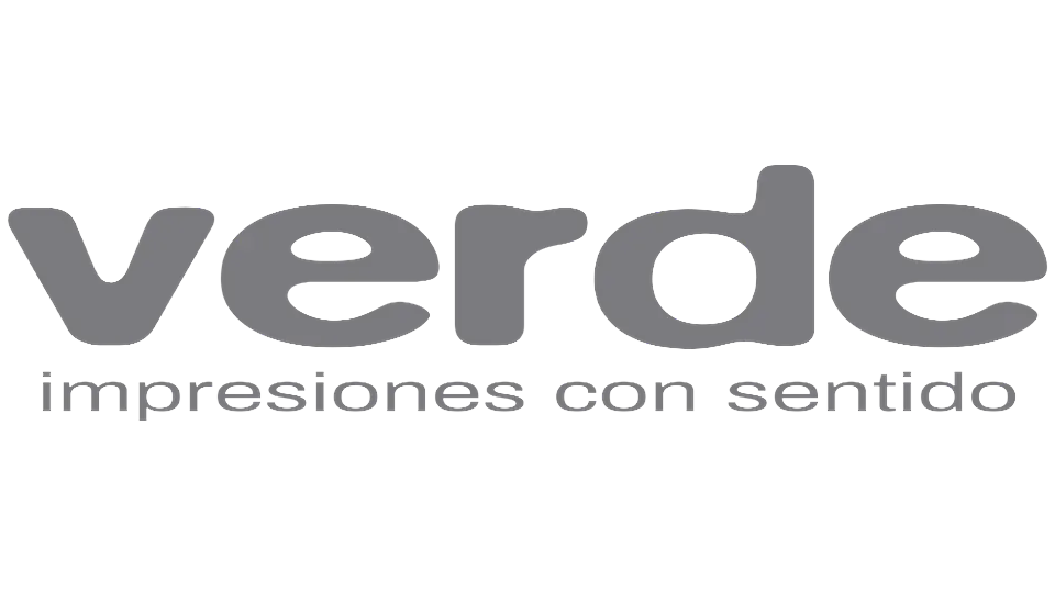 Logo de Verde, impresiones con sentido